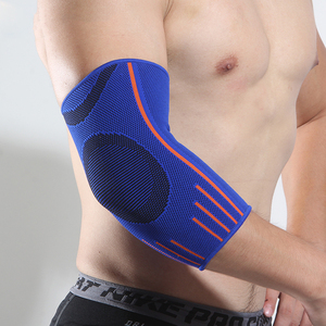 Manchon de compression pour coude, respirant, en Spandex, à enfiler, unisexe, pour la musculation, adultes, toutes saisons - Product Image 6