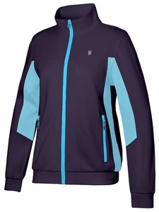 Women Premium Sports Tracksuit Set Stand Collar <b>Zip</b> <b>Up</b> <b>Jacket</b> Jogger Pants Breathable Athletic Gym Running Training Suit - Product Image 3