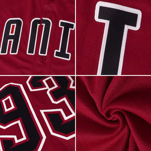 Maillot de baseball personnalisé sur mesure, uniforme d'équipe, nom et numéro du joueur personnalisés, col en V, manches courtes, OEM, marque privée - Product Image 6