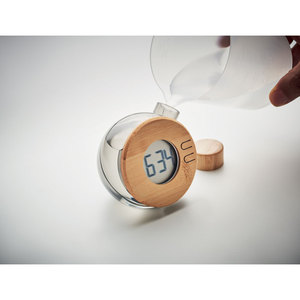 Droppy Lux LCD scrivania e orologio da tavolo di lusso Design moderno con Display di facile lettura - Product Image 1