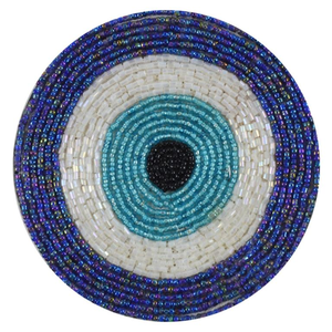 Elegant <b>Beaded</b> <b>Coaster</b> Set Decorative Handmade Table Mats for Dining And Parties At Cheap Price - Product Image 4