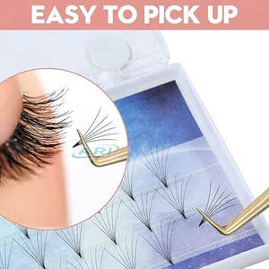 Pince à épiler antistatique à pointe en fibre, outils en acier inoxydable à pointe fine pour l'artisanat et le bricolage, pince à épiler à pointe en fibre - Product Image 6