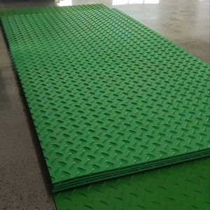Tapete de Protección para Suelo de HDPE de Alta Resistencia, 4x8 Pies, Antideslizante, Encastrable, para Construcción, Excavadoras y Jardines - Product Image 1