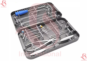 BISONS - Kit de Instrumentos Quirúrgicos Ortopédicos para Traumatismos de Fragmentos Grandes, de Acero Inoxidable, Certificado CE, Reutilizable, Garantía de 2 Años - Product Image 2