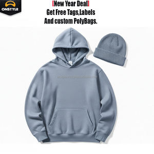 Oferta de Año Nuevo de ONSTYLE SPORTS, Sudadera con Capucha Vintage de Primera Calidad para Hombre, de Forro Polar, para Primavera, de Algodón Suave, Cálida, Duradera, Informal, para Calle - Product Image 3