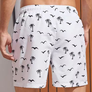 Elegant Style Men's Sublimation Shorts Solid prints Polyester Fabric Men's Customized Shorts With OEM ODM Service - Product Image 3