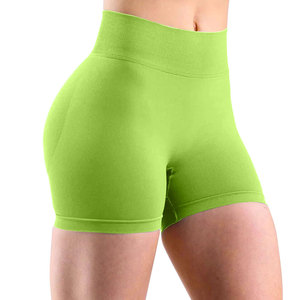 2026 Latest Design Women's Casual Skinny Mid Elastic Waist <b>Booty</b> Scrunch Shorts Breathable High Quality Eco-Friendly Top Selling - Product Image 1