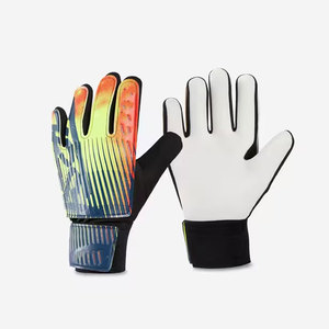Econex Sports Football Goalkeeper Gloves <b>Full</b> Finger Non <b>Slip</b> Breathable Adjustable Wrist Strap Unisex Latex Material Powerful - Product Image 3