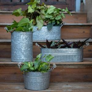 Pot de fleurs moderne en fer, jardinière en métal pour plantes d'intérieur, table de salon, balcon, pot de plante décoratif - Product Image 4