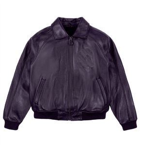 Chaqueta Cortavientos de Cuero Personalizada Estilo Polo Ralph <span class=keywords><strong>Columbia</strong></span>, Chaqueta Vintage con Forro Polar <span class=keywords><strong>Sherpa</strong></span>, Chaqueta Bomber Reflectante, Chaqueta Vintage Starter - Product Image 1