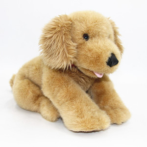 Customized Realistic dog plush for kids Lifelike <b>golden</b> <b>retriever</b> stuffed animal Cute puppy plush toy <b>gift</b> - Product Image 2