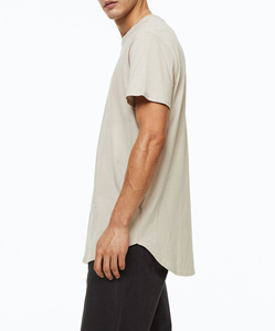 Camisetas de Hombre 100% Algodón Jersey 350g, al por Mayor, de Alta Calidad, Lisas, Estilo Hip Hop, Personalizadas con Impresión, Corte Holgado y Extra Grande - Product Image 6