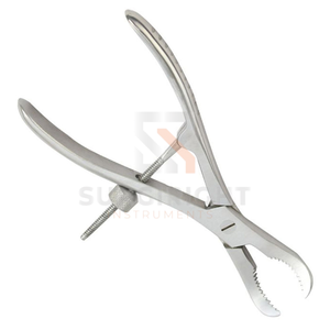 Pinzas para Sujetar Huesos de 13 cm, Acero Inoxidable, Bloqueo Rápido, Instrumento Quirúrgico Ortopédico, Fijación Precisa de Huesos por SurgiRight - Product Image 3