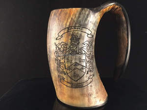 Jarras de Cuerno Estilo Vikingo de Primera Calidad para Fiestas Temáticas Medievales - Product Image 6