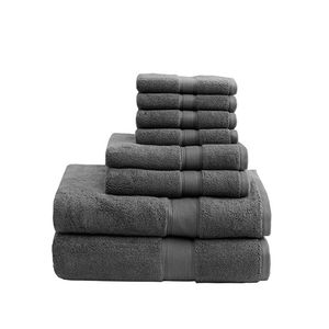 Set di 8 Asciugamani da Bagno Antimicrobici in 100% Cotone - Product Image 4