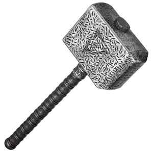 Marteau Thor en acier durable avec poignée texturée antidérapante, couleur et taille personnalisables, garantie de 3 ans - Design unique, accessoire d'extérieur - Product Image 1