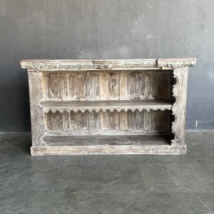 Meilleure collection d'étagères à livres en bois sculpté à la main, style antique himalayen - Product Image 1