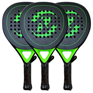 Custom Logo EVA Factory Original Outdoor Team Sport Rubber Beach Racket Athlete Use Tournament Match Premium Padel Tennis Racket - Product Image 5