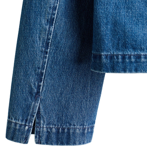 Veste en jean décontractée pour femme à manches longues, boutonnée, coupe classique, légère, pour le printemps, l'automne, le streetwear et le quotidien - Product Image 6