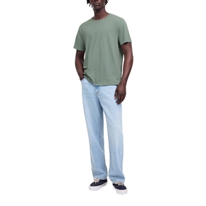 <b>Organic</b> 100% <b>Cotton</b> T-Shirt for Men Eco-Friendly & Soft Knitted <b>Fabric</b> Plain Design - Product Image 2