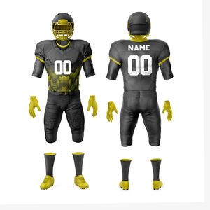 Sports Wear American Uniform Kit Polyester Made Youth Club Training American Football Uniforms Set With Sublimation Design sets - Product Image 1