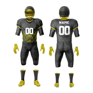 Uniforme de football américain sur mesure de qualité supérieure, design personnalisé, sublimation, meilleur tissu, vente en gros d'uniformes de football américain - Product Image 6