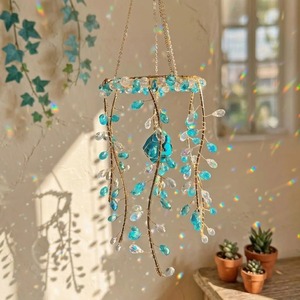 Atrapasoles de cristal multicolor para regalo y uso interior, decoración colgante de techo para iluminación estética de habitaciones - Product Image 2