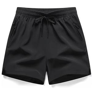 Shorts en maille personnalisés de haute qualité, effet délavé, parfaits pour l'été, respirants, séchage rapide, antibactériens, décorés - Product Image 3