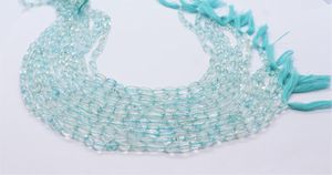 Cuentas de Topacio Azul Cielo Natural en Forma de Pepita Irregular y Lisa de 5x9 MM, Cuentas de Topacio Azul Cielo Natural de 13 Pulgadas - Product Image 6