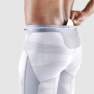 Pantalons de compression professionnels pour hommes, légers et respirants, parfaits pour la musculation, l'haltérophilie et le fitness. - Product Image 6