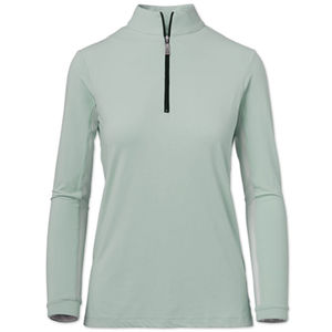 Camiseta de equitación de manga corta para mujer, ligera, transpirable, de tela elástica, profesional, para equitación, OEM - Product Image 4