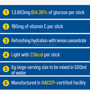 Poudre de bâton d'énergie à base de glucose pour l'endurance d'hydratation et le soutien de la performance quotidienne OEM végétalien Corée - Product Image 2