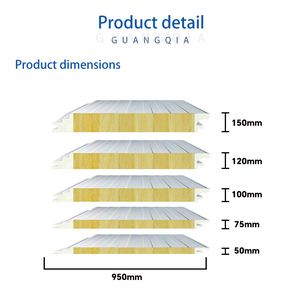 Panneaux sandwich en <span class=keywords><strong>polyuréthane</strong></span> PU PIR de qualité supérieure à prix avantageux, panneau sandwich en <span class=keywords><strong>polyuréthane</strong></span> pour toiture - Product Image 2