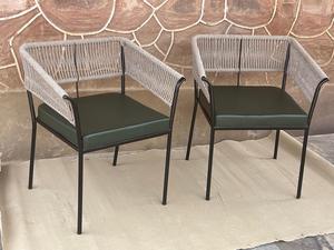 Industrial-Grade Indian Iron Designer Resort Outdoor Chair - Product Image 3