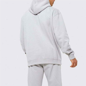 2026 Winter Plus Size Hooded Printed Men's Distressed Acid Wash Tracksuit 100% Cotton Customizable 2 in 1 Design - Product Image 5