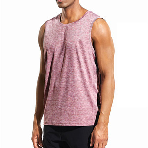Camiseta sin mangas de algodón para hombre 2025, estilo casual, venta al por mayor, ropa deportiva para correr, hacer ejercicio, con logo personalizado en la espalda, precio económico. - Product Image 2
