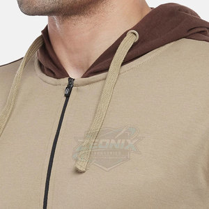 Sudadera con Capucha y Media Cremallera para Hombre, Corte Regular, 100% Algodón, Invierno, Nuevo Diseño 2026, Alta Calidad - Product Image 5