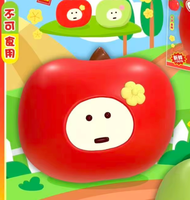 DUDO Cuihua Jouets Squishy en forme de pomme en mousse PU à remontée lente, jouets à presser anti-stress, nouveauté, vente en gros