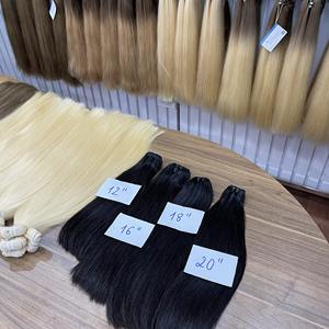 Cheveux vietnamiens bruts en stock Paquet de cheveux naturels droits Trame de cheveux non traités Fournisseur de trame de génie Cheveux prêts à être expédiés - Product Image 4