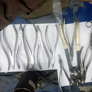 Dental Orthodontic <b>Pliers</b> <b>Set</b> Surgical Stainless Steel Instruments Braces 11 pcs - Product Image 1