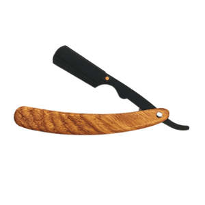 Rasoir manuel pliant professionnel à lame simple pour barbier, rasoir droit en acier inoxydable pour hommes, pour salon - Product Image 3