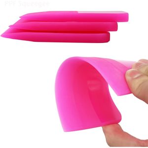 Espátula de TPU 3 en 1 Antiarañazos de Diferentes Tamaños, Herramienta de Limpieza de Coches de Goma, Espátula PPF para Vinilo - Product Image 4
