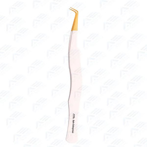 Pinzas para Extensión de Pestañas de Volumen Ruso para Aplicación Profesional, Pinzas de Alta Calidad con Puntas Finas y Estrechas - Product Image 2
