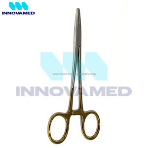 Porte-aiguilles chirurgicaux antidérapants, service OEM manuel, droit, robuste, en acier inoxydable, prise en main précise, résistant à la corrosion - Product Image 4