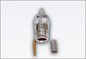 Connecteur crimpable N femelle 50 Ohm, adaptateur coaxial RF à montage sur panneau pour câble coaxial RG58 LMR195 RG142, terminal d'antenne - Product Image 3