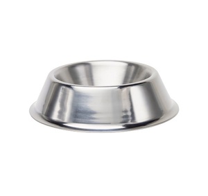 Bol pour animaux de compagnie en acier inoxydable, arrondi, antidérapant, pour chien et chat, 200 ml, logo personnalisé, pour intérieur et voyage, fait main, de haute qualité - Product Image 5