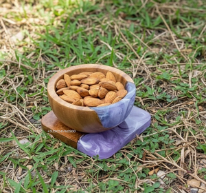 Cuencos de Resina y Madera de Lujo – Para Aperitivos, Frutos Secos y Uso en Hostelería - Product Image 1