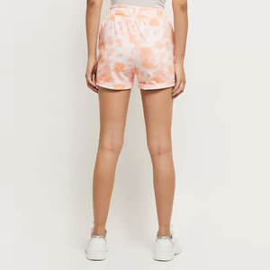 <b>Women's</b> High Quality Gym <b>Shorts</b> Lightweight Mid Waist <b>Loose</b> Fit Casual Anti-Wrinkle 220g Fabric Custom Printed Four-Way Stretch - Product Image 3