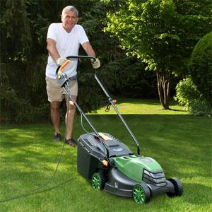 Tagliaerba Elettrico Semovente a Filo da 13,5 Pollici, 12 Ampere, Doppio Interruttore di Sicurezza, Verde, Personalizzabile, Supporto OEM per Raccoglierba - Product Image 4