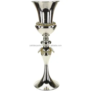 Contemporary Decorative Metal Flower <b>Vase</b> Stylish Accent Bulk Export <b>Unique</b> Metal Flower <b>Vase</b> Designer Decor Bulk Supplier - Product Image 1